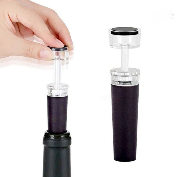 bouchon vin pompe à vide soft