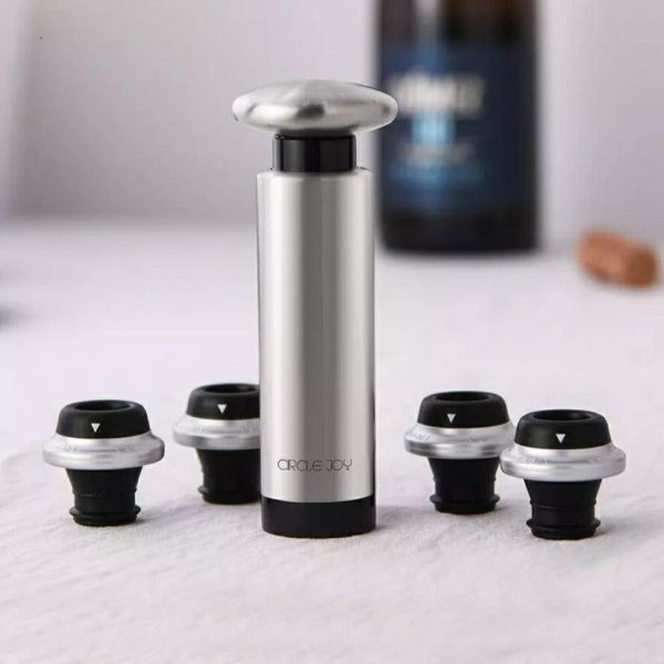 pompe à air vin Silver Romance