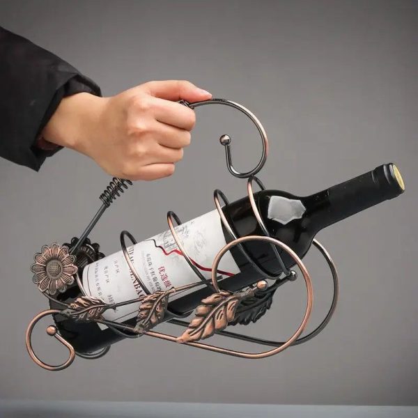 porte bouteille Roma en métal