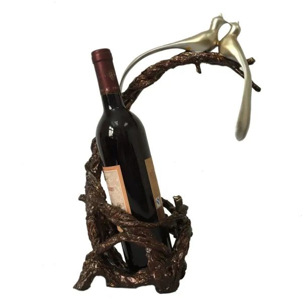 porte bouteille tourtereaux d'or