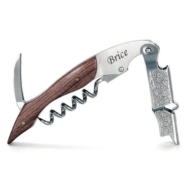 tire bouchon bois personnalisé Texas